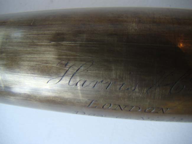 A fine Antique English three-draw Telescope by William Harris & Co., London 1813-1839 — image 3